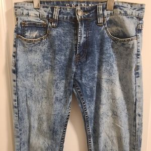 Uh Denim Acid Washed Jeans